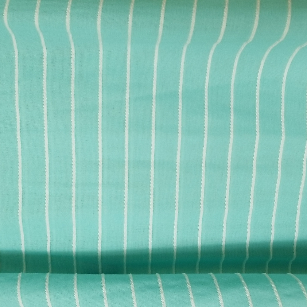 TARGET 28 x 72 light blue and white stripe stretch knit infinity scarf - Picture 2 of 5